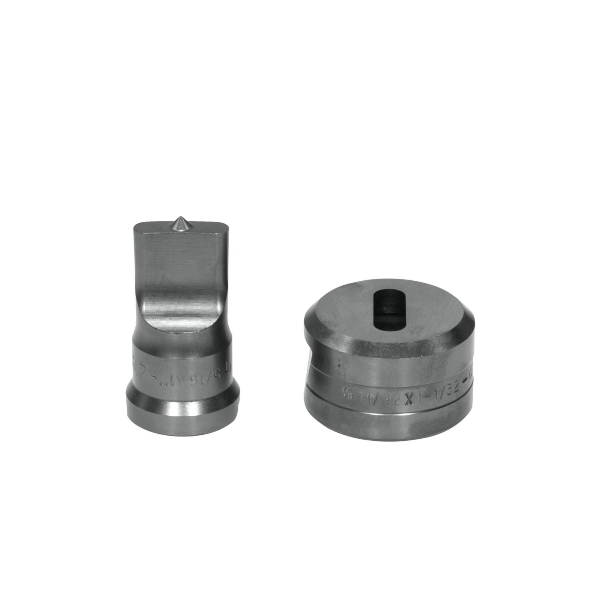 Edwards Ironworkers, Oblong Punch Die Set, Max. Bending Radius 45 °, Model# PDOB5/16X1
